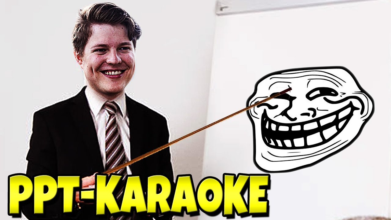 Powerpoint Karaoke 😂 Wir halten Zufalls-Pr&auml;sentationen
