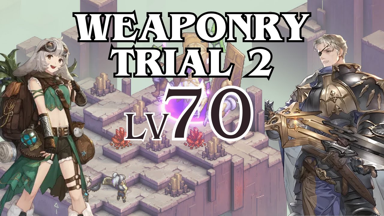 Sword of Convallaria - Weapon Trial 2 Lvl 70 | Featuring Auguste & Cocoa