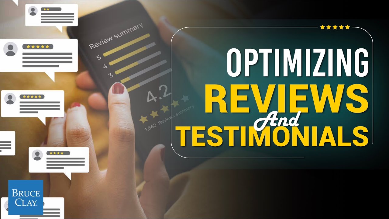 How can I optimize my website's customer reviews?