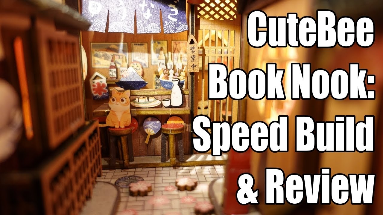 This Book Nook Build Really Tested My Resolve!