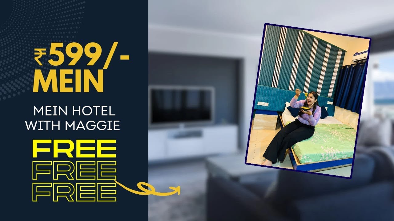₹599 Mein AC Room + FREE Maggie?! 😱 | Best Budget Hotel in Indore |