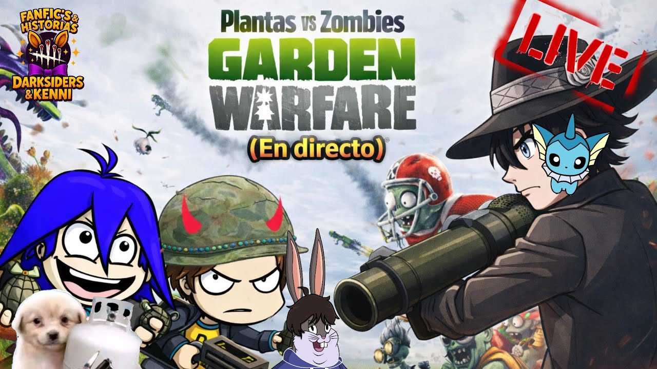 Plantas vz zombies Garden Warfare 1 La LOCURAAAA!!! Con Woah
