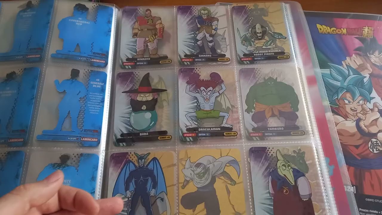 Dragonball LAMINCARDS!!! Collezione parte 1