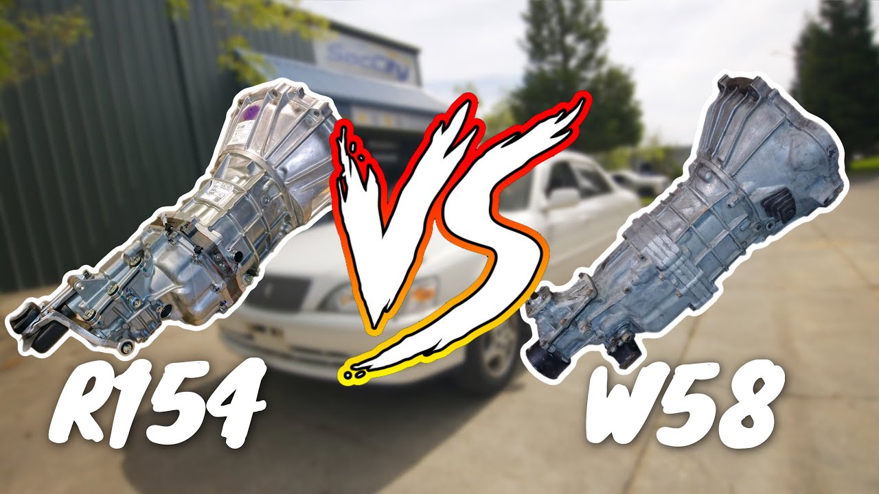 Identifying Differences of a R154 vs W58 Transmission
