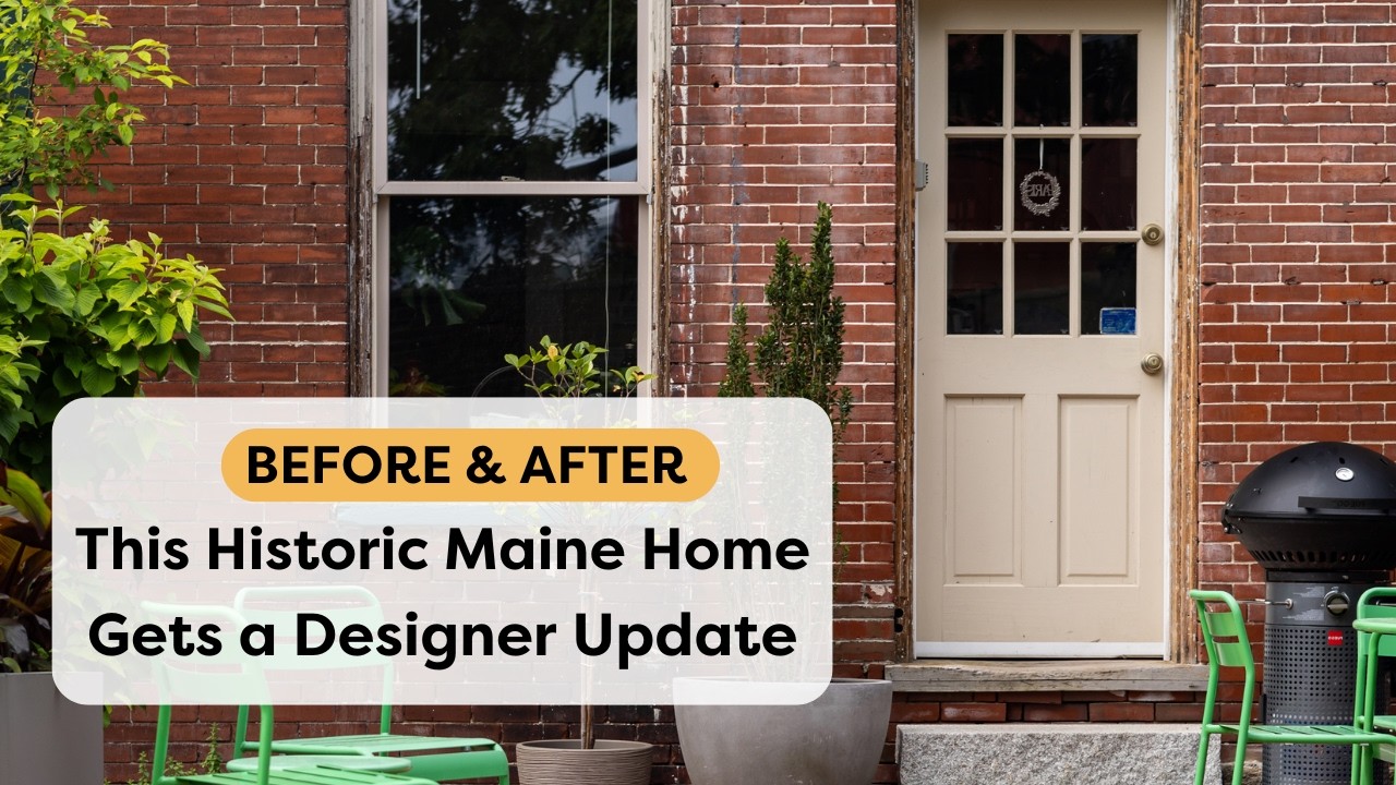 Before and After: A Historic Portland, Maine Home Gets a Designer Update | HGTV Home Tours