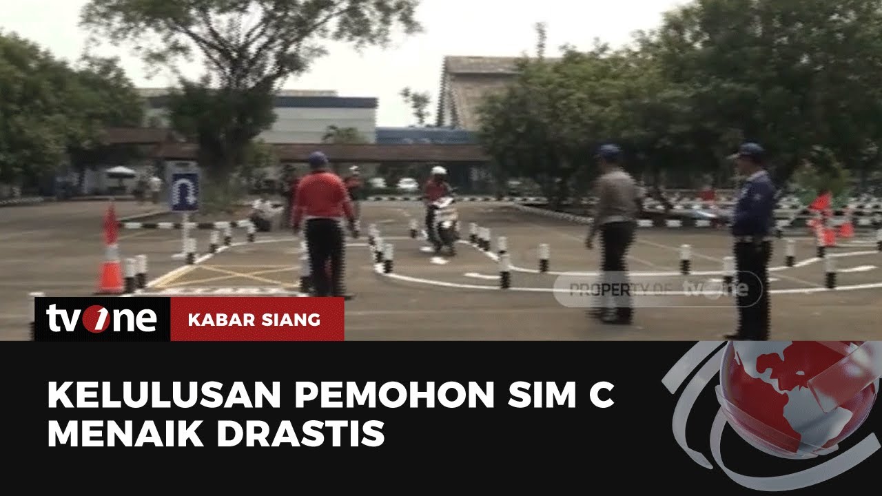 Lintasan Baru Ujian Praktik Pembuatan SIM C Lebih Mudah | Kabar Siang tvOne