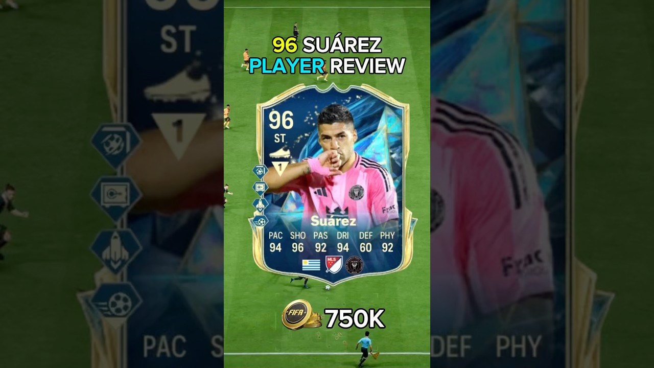 96 tots SUAREZ player review ea fc 25 #shorts #short #eafc25 #fc25