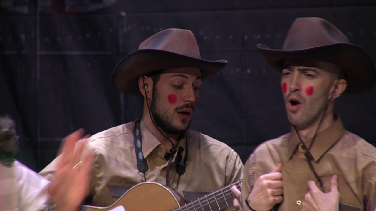 Chirigota Los Picapiedras - Semifinal Carnaval La Rinconada 2018 - 28 enero 2018