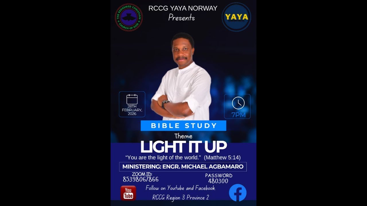 Bible Study- Light It Up- Michael Agbamoro