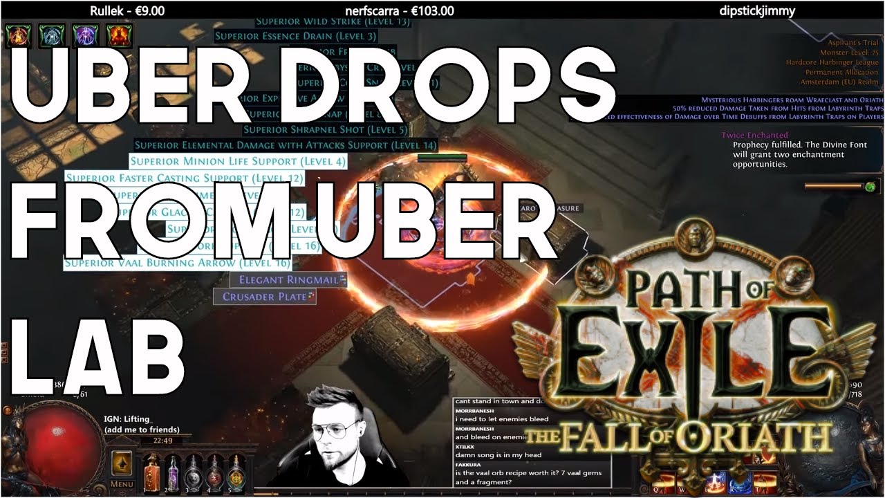 Some Late Uber Loots From Uber Lab - Path of Exile 3.0