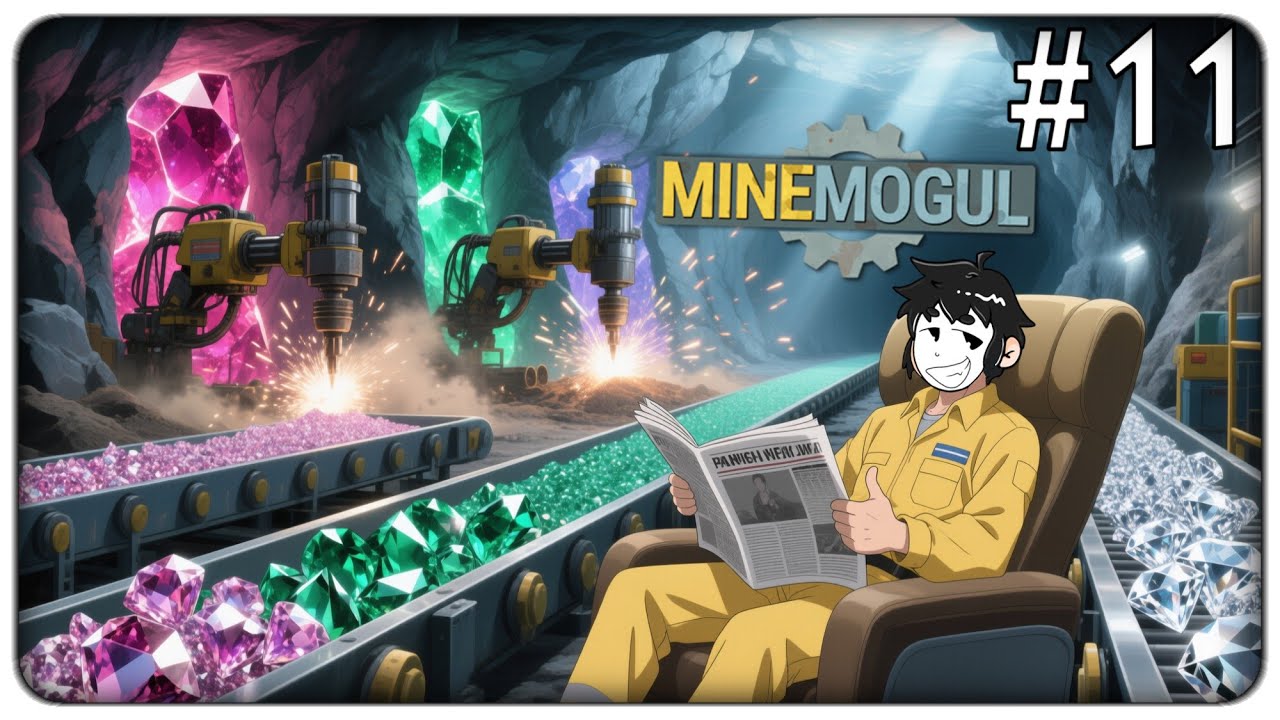 ESTRAZIONE DELLE PIETRE PREZIOSE AL TOP E INIZIAMO LA SFIDA FINALE | MineMogul ep.11