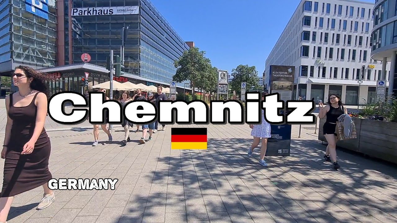 Chemnitz Germany 🇩🇪 Walking Tour of Chemnitz, | Hidden Gem of Saxony with Fascinating History!