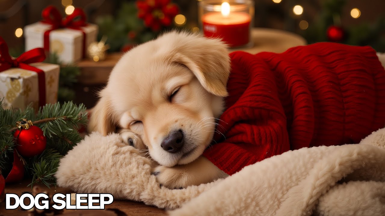 12 Hours Calming Dog Music 🐶🎄 Calming Melodies for Anxious Dogs ☃️ Soothing Sounds 💖Dog Sleep