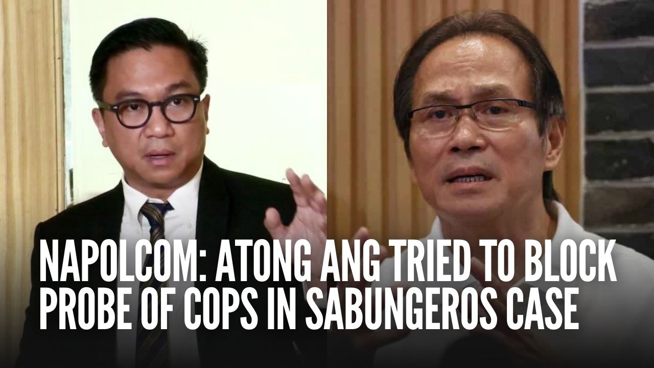 Napolcom: Atong Ang tried to block probe of cops in sabungeros case