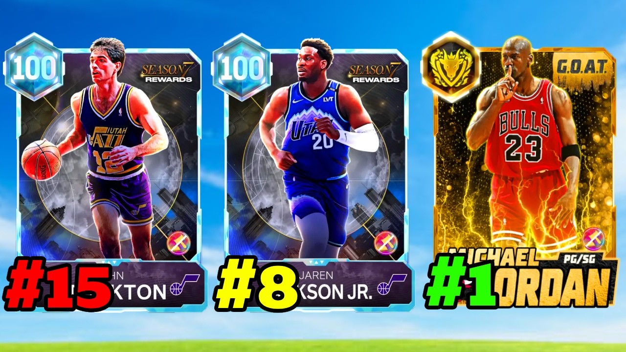 Рейтинг всех наградных карт 7-го сезона в NBA 2K26 MYTEAM от худшей к лучшей!