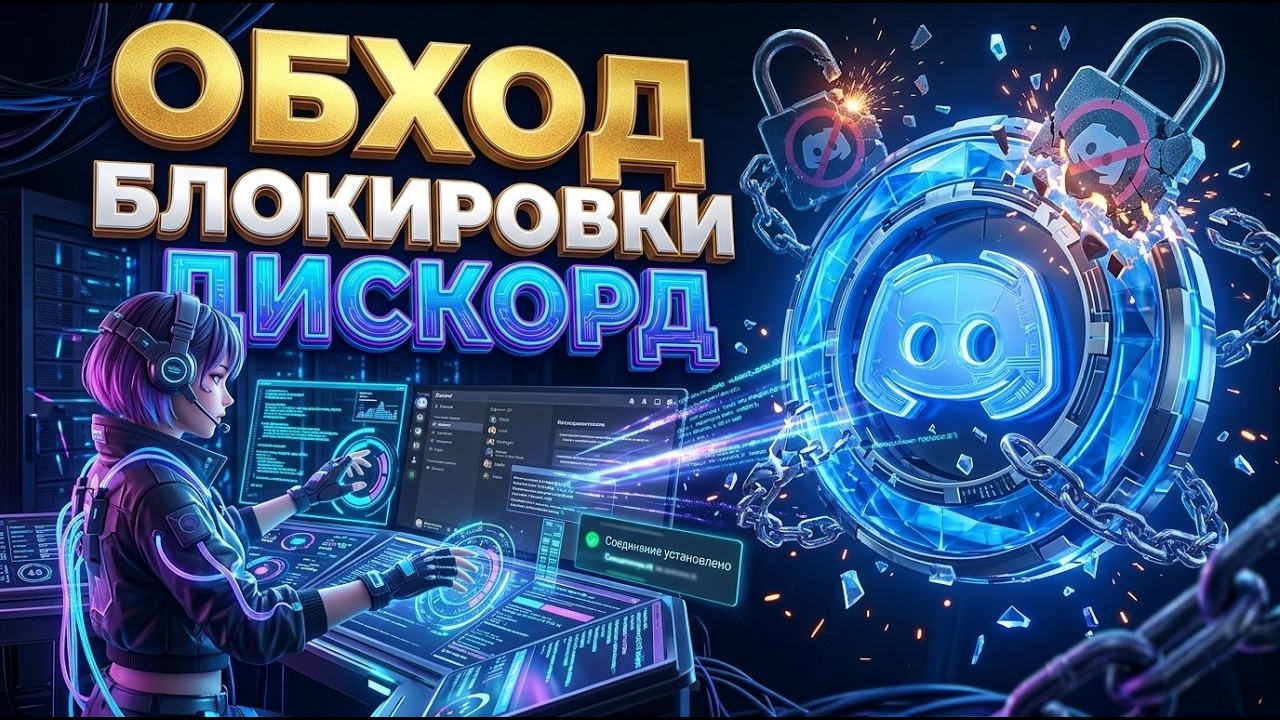 ДИСКОРД ФИКС 2026 [СВЕЖИЙ СПОСОБ] &mdash; Обход Блокировки Discord: Что Делать Если ДС Не Работает