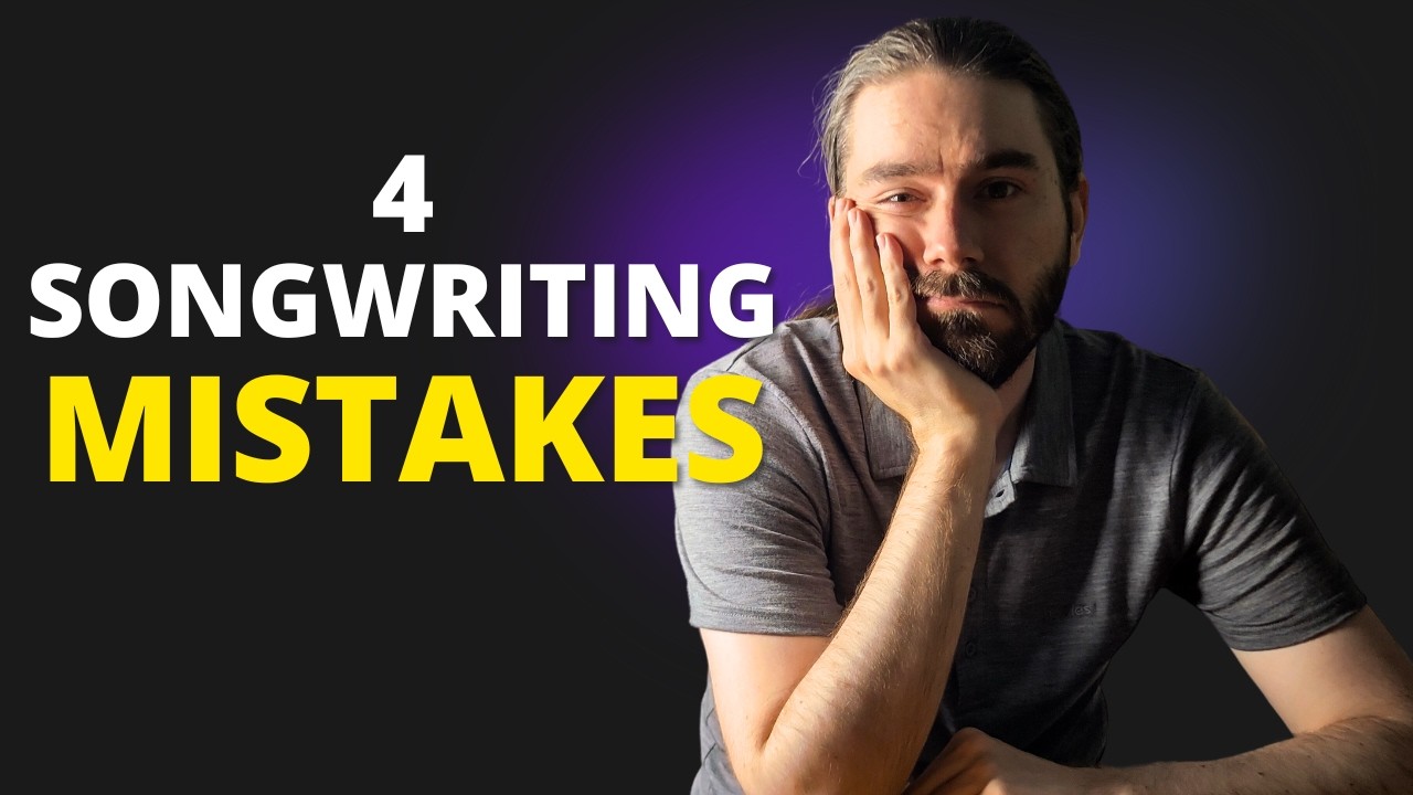 Can't Finish Writing Your Song? 4 Common Mistakes to Avoid