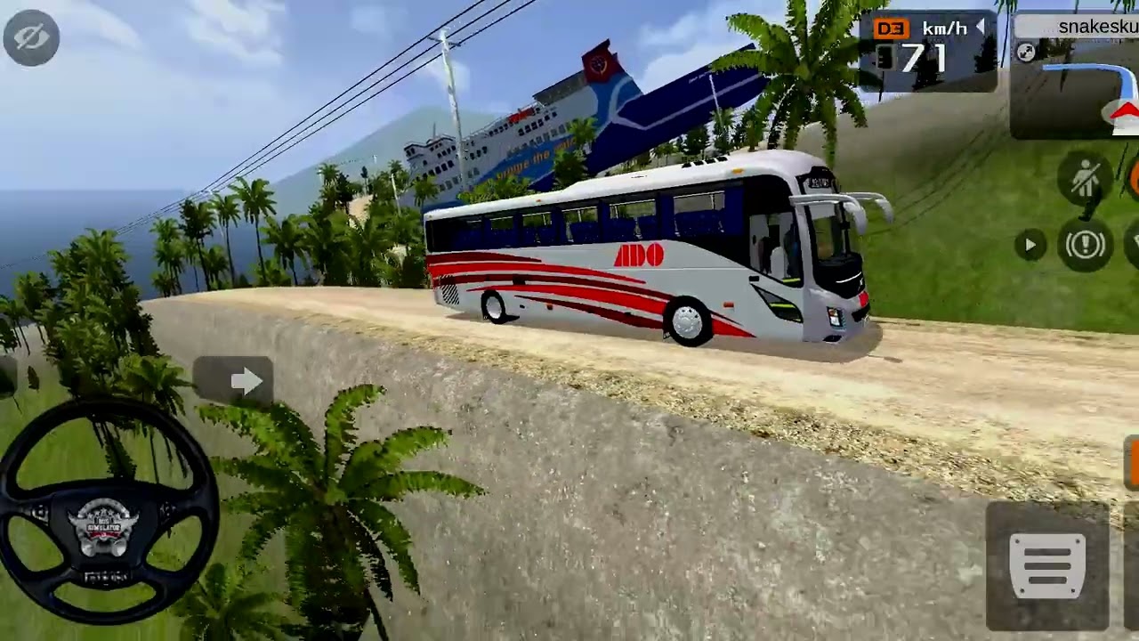 🚌1st Time Volvo Bus on Dangerous Snake Road 😱| Deep Ditch Both Sides| Fast & Careful Speed Challenge