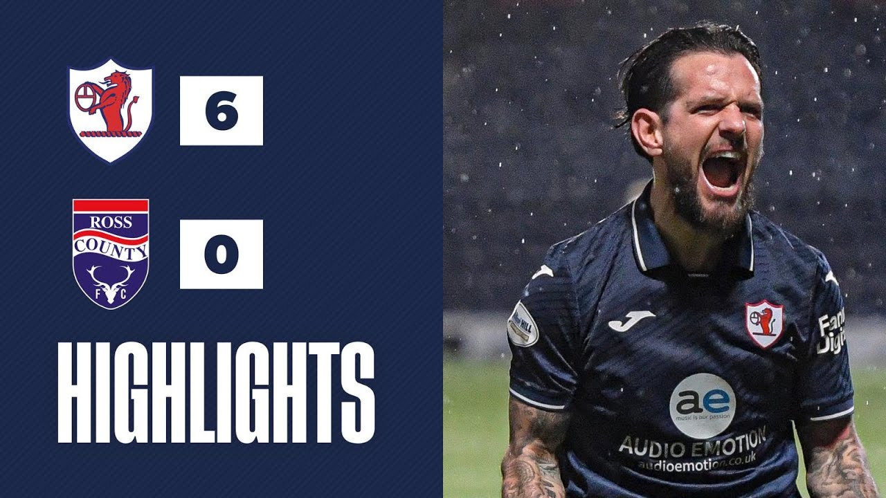 HIGHLIGHTS | Raith Rovers 6-0 Ross County | 13/12/25