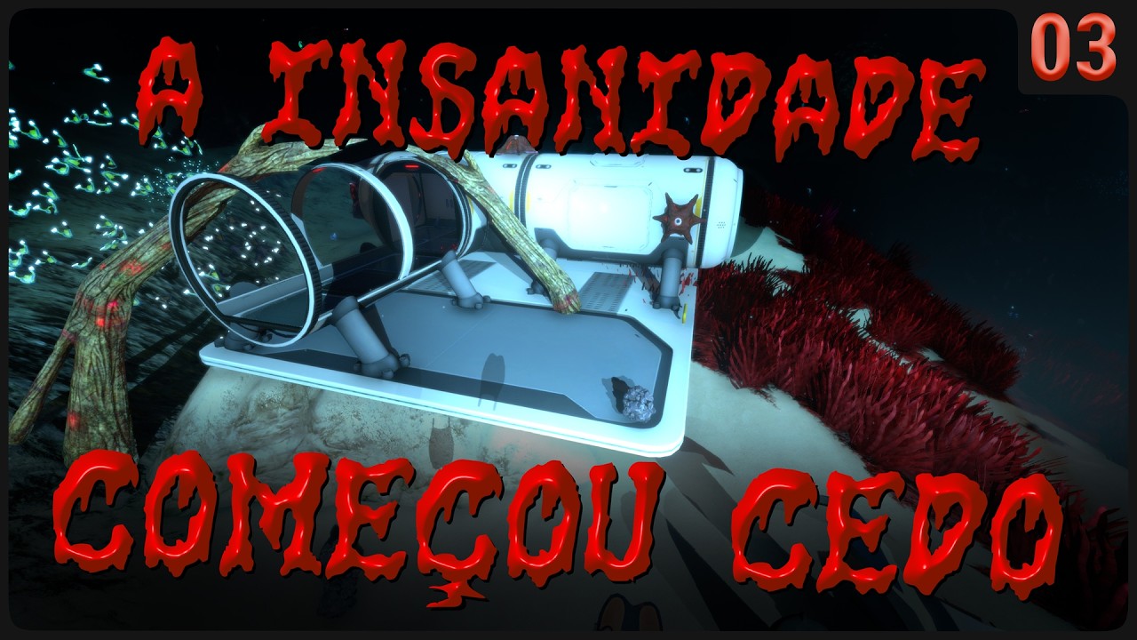 A INSANIDADE COMEÇOU CEDO!!! SUBNAUTICA RED PLAGUE