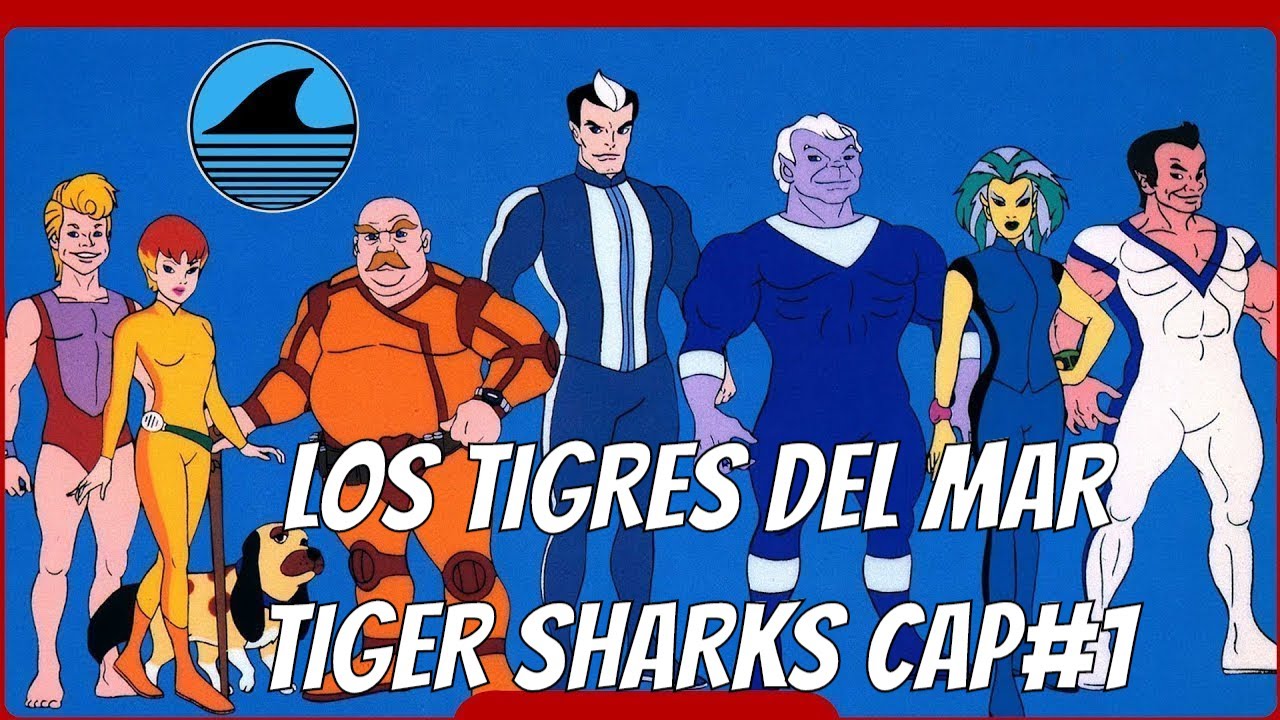 CLÁSICOS ▶ LOS TIGRES DEL MAR 🌊 (1987) TIGER SHARK Capitulo #1 :  viaje a AQUARIA