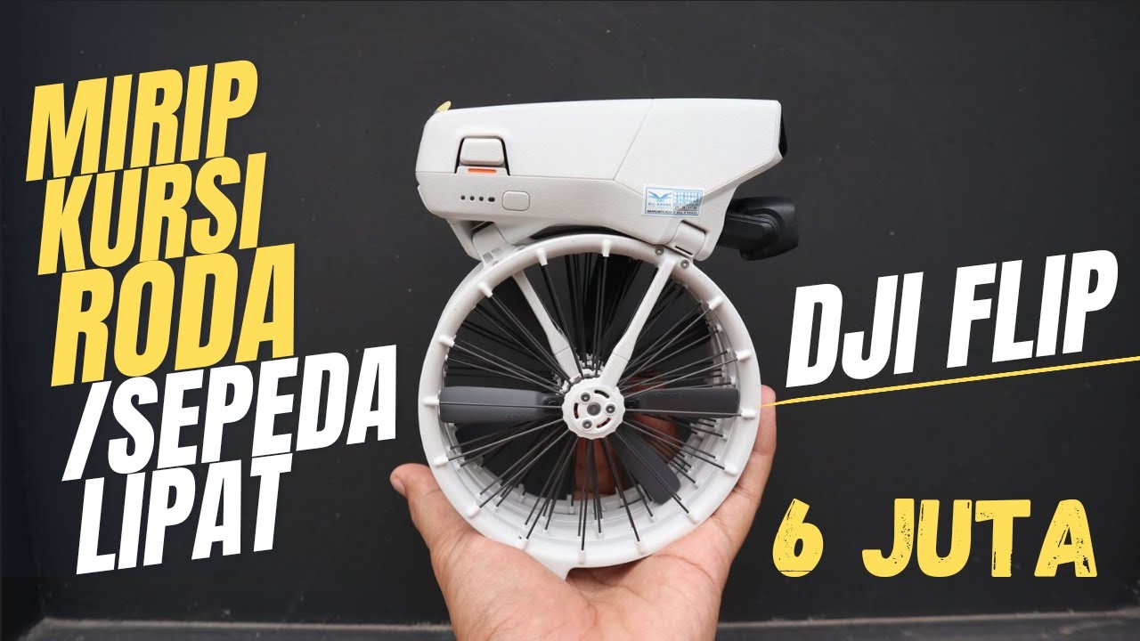 UNBOXING & PENERBANGAN PERTAMA DJI FLIP INDONESIA