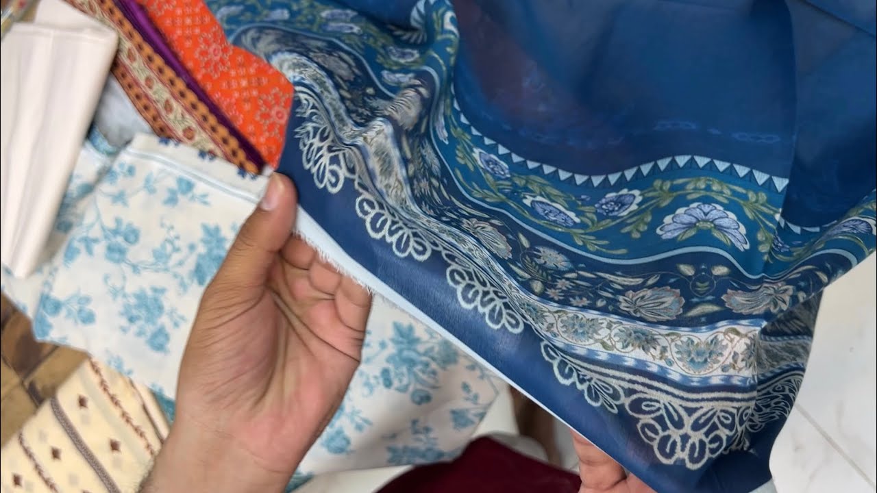 Zarqoon Printed Lawn Volume 04 by Hashim Fabrics | Original Volume 8 Meter Cutting Suit