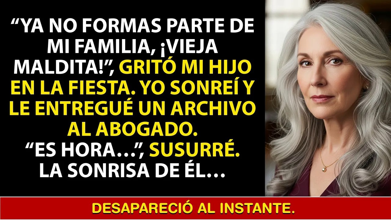 Mi hijo me echó de casa después de recibir $33 MILLONES… ¡pero no leyó la letra pequeña!