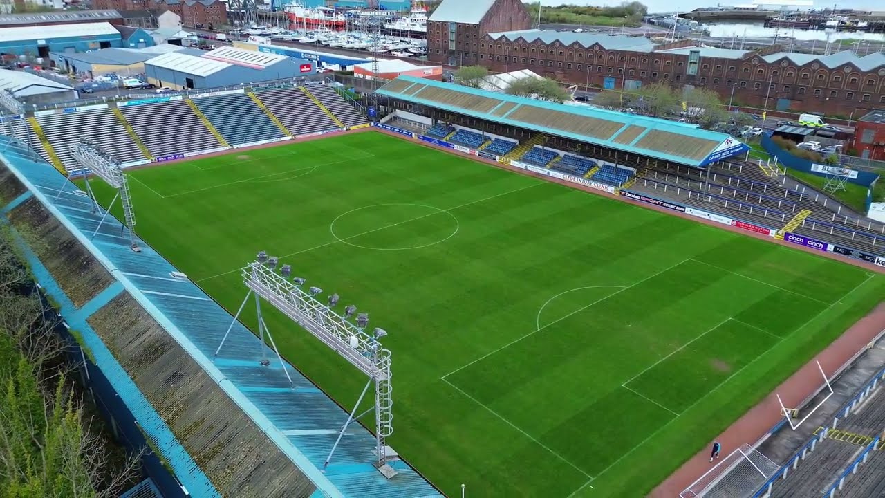 Greenock Morton F.C....Cappielow Park...DJI Mini 3 4K Drone.