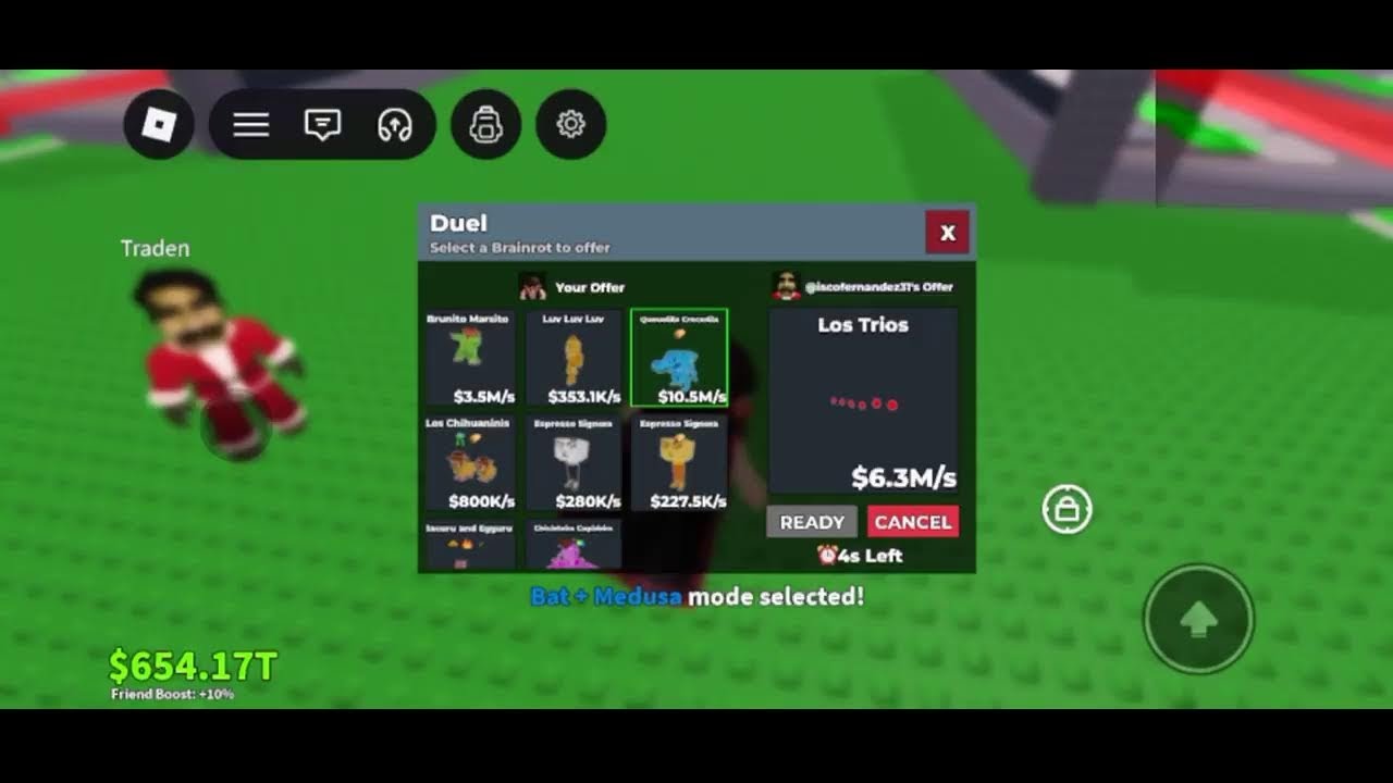 Trading in SAB and trading rbx