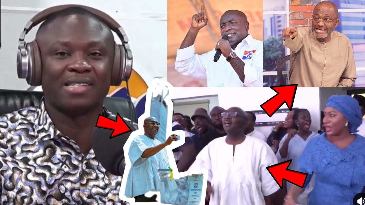 Saddick Adams Reveals Why NPP Maintained Dr Bawumia, Ken Agyapong Next Move & Ign. Kwabena Agyapong 