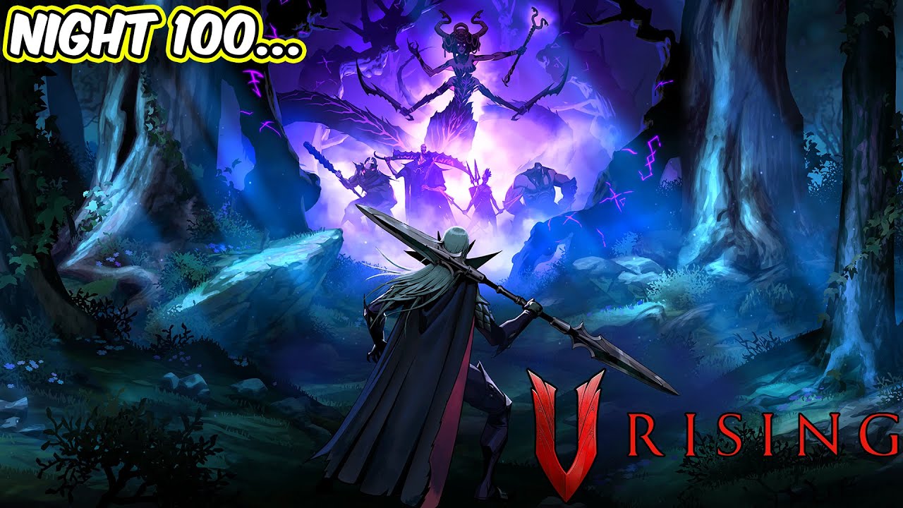 I Had 100 Nights To Defeat Dracula In V-RISING On BRUTAL...