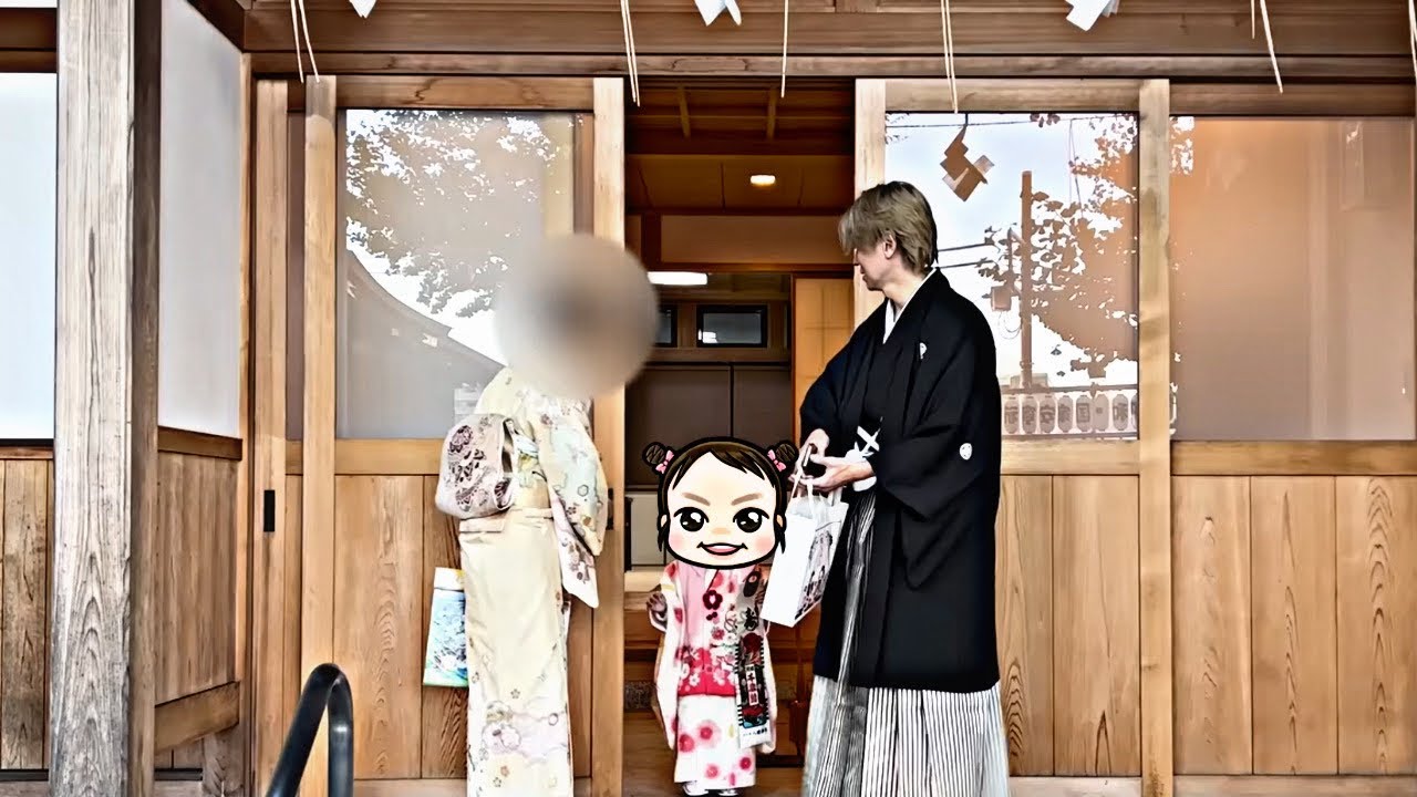 ちゅむちゃんの七五三の写真を撮った結果【桑田龍征切り抜き】