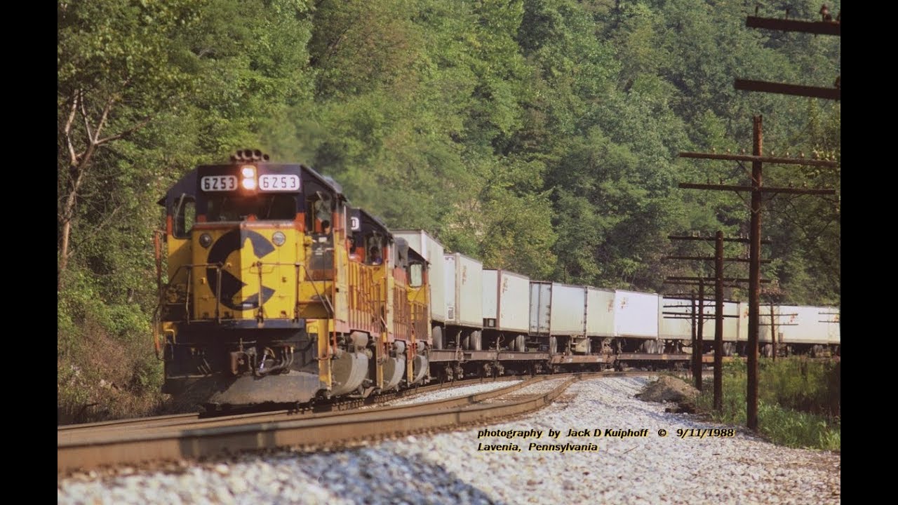 CHESSIE SYSTEM, The Final Days of pure Chessie power. 1988/89. Part II