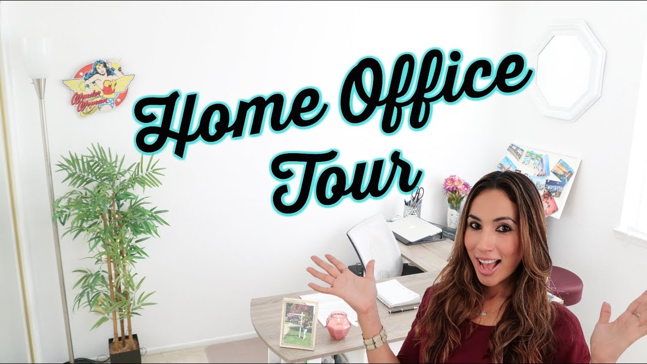 Real Estate Agent Home Office Tour