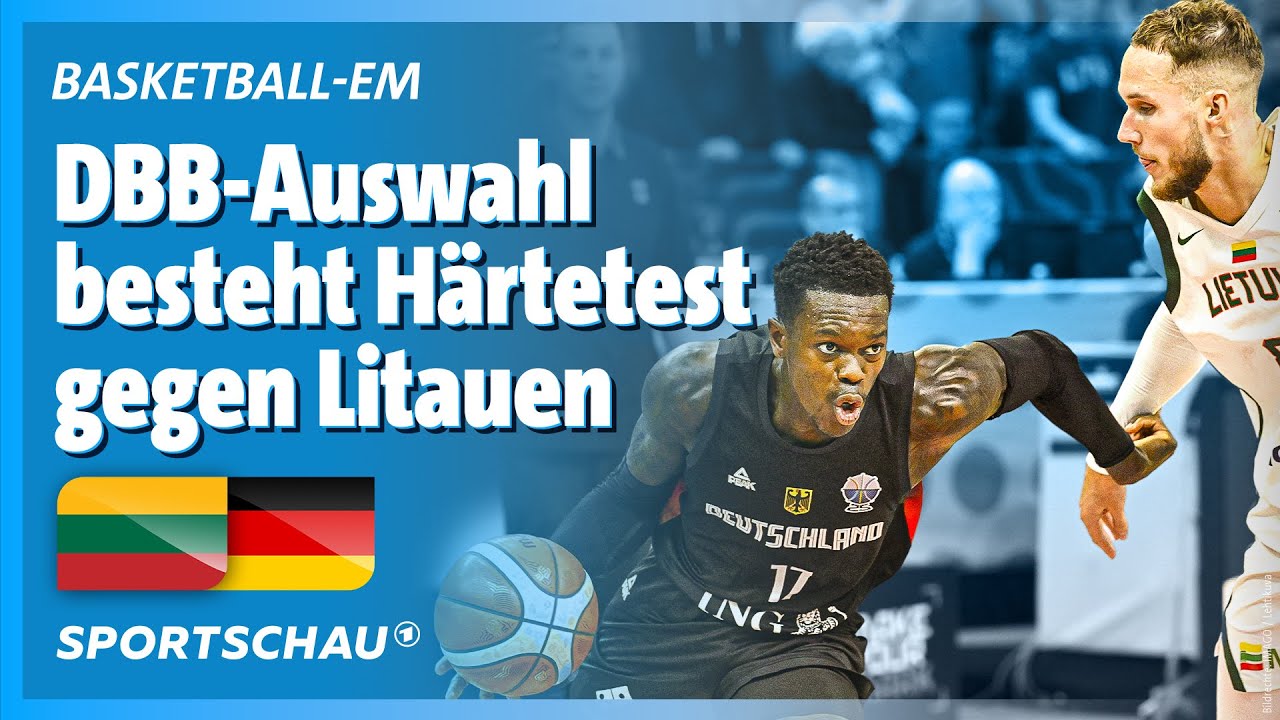 Litauen - Deutschland Highlights EuroBasket 2025 | Sportschau