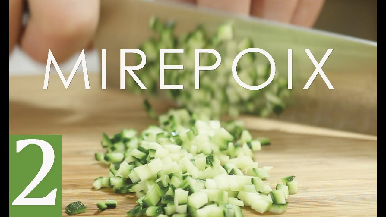 2 Aula Pratica Curso de Gastronomia Basica | Técnicas de Corte Mirepoix