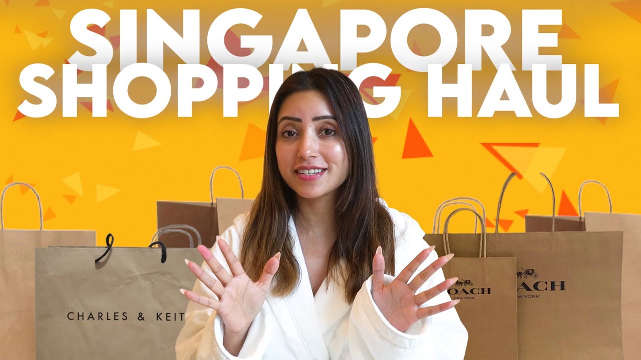 Singapore shopping haul | Charles & Keith | Coach | Steve Madden | Luxury Haul￼