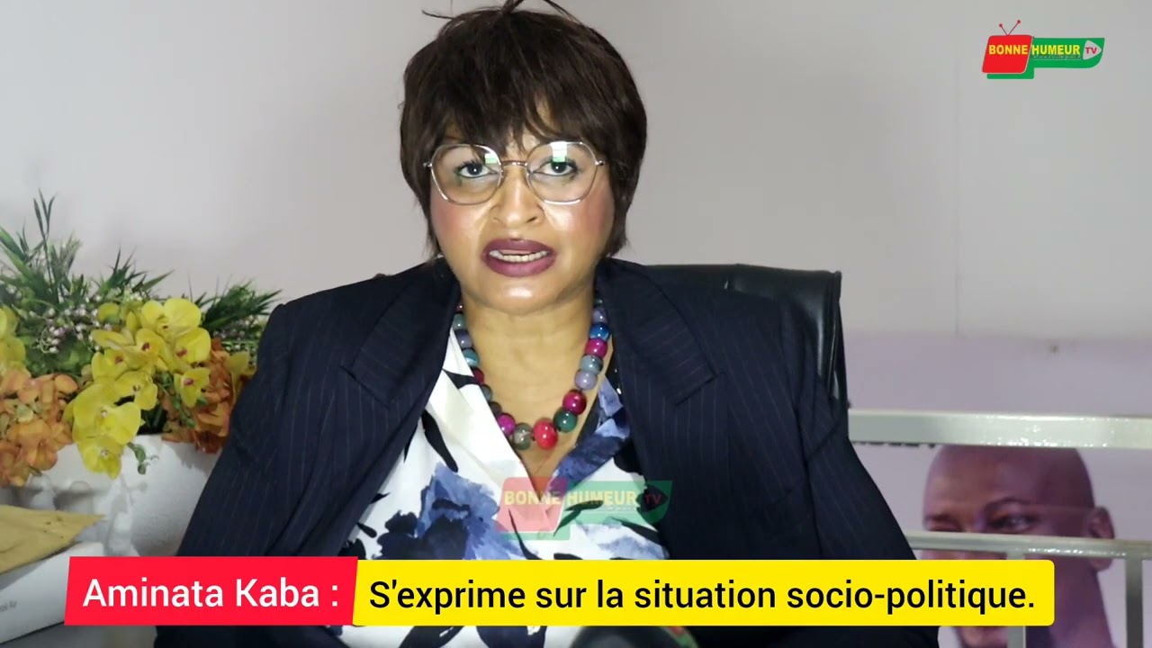 Aminata Kaba sur la situation socio-politique 