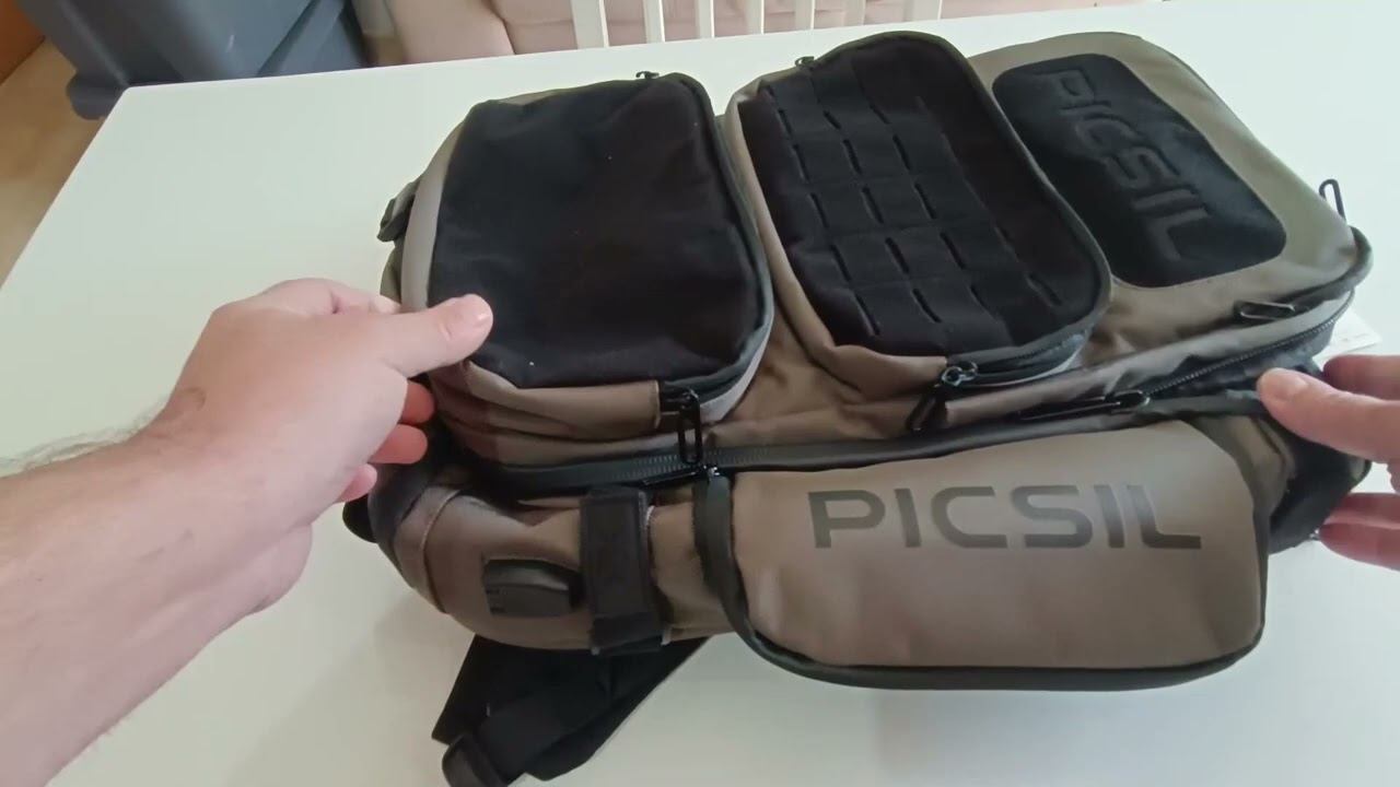 PICSIL Mochila Tactica Maverick 40L, LA MOCHILA TÁCTICA DEFINITIVA, PERFECTA PARA EL GYM