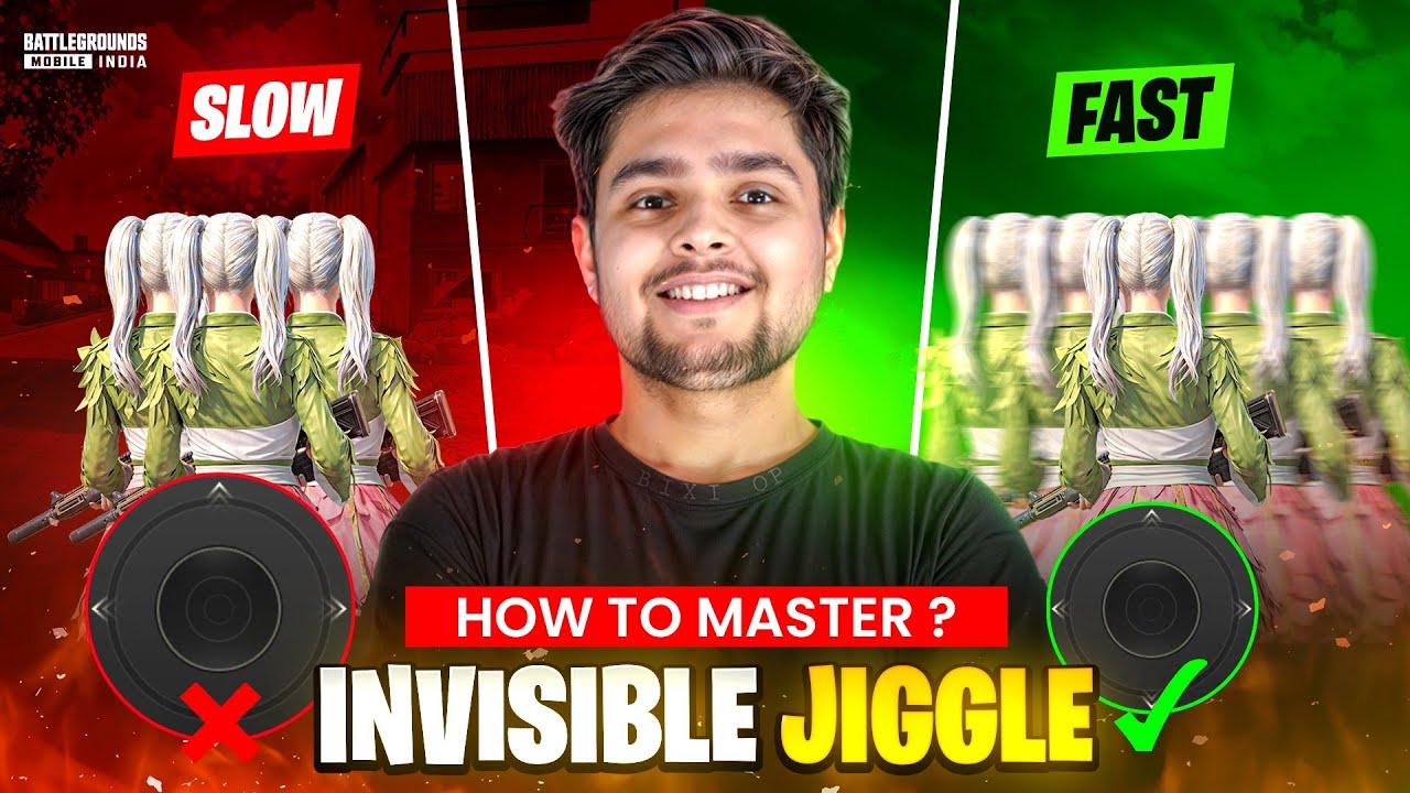 Master Deadly Jiggle & Tracing In BGMI Like Bixi Op || Improve Jiggle Movement ||