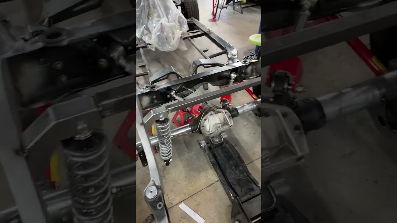 Coil overs all mocked up 