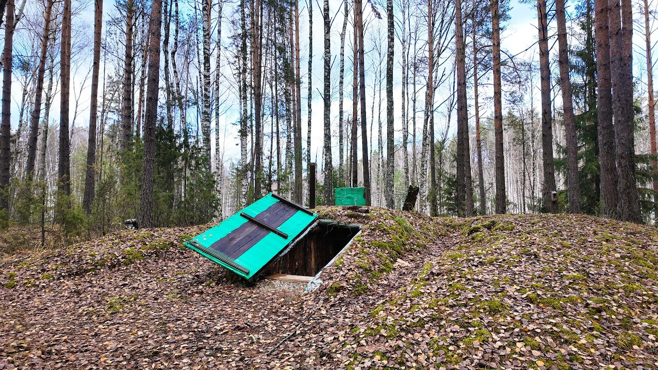 Preparing for Winter: How Mice Ruined My Underground House! 3 Days in Moose Country!