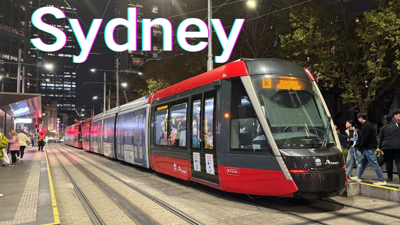 Sydney city walk｜The city's vibrant and exciting nightlife.｜4KHDR