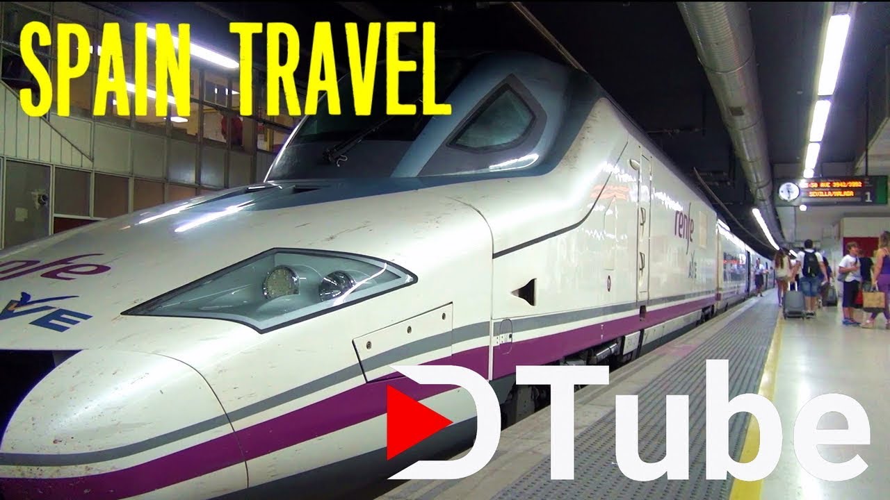 High speed train Madrid - Malaga AVE (Renfe, Spain)