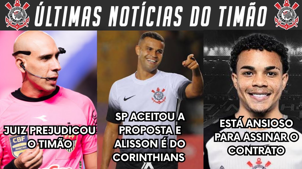 ALISSON FECHOU COM O CORINTHIANS! JUÍZ EMPATOU O JOGO PRO SANTOS! KAIO ESTÁ ANSIOSO PRA VIR! DORIVAL