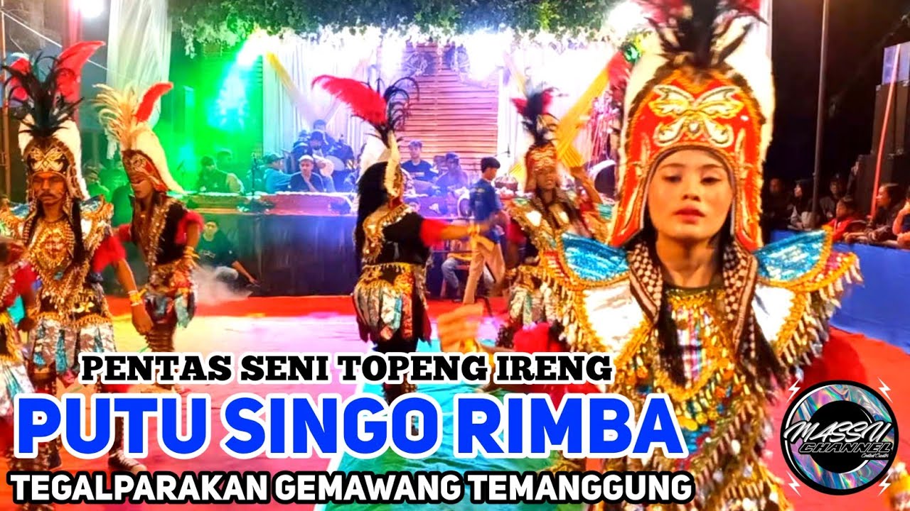 TOPENG IRENG PUTU SINGO RIMBA TEGALPARAKAN TERBARU