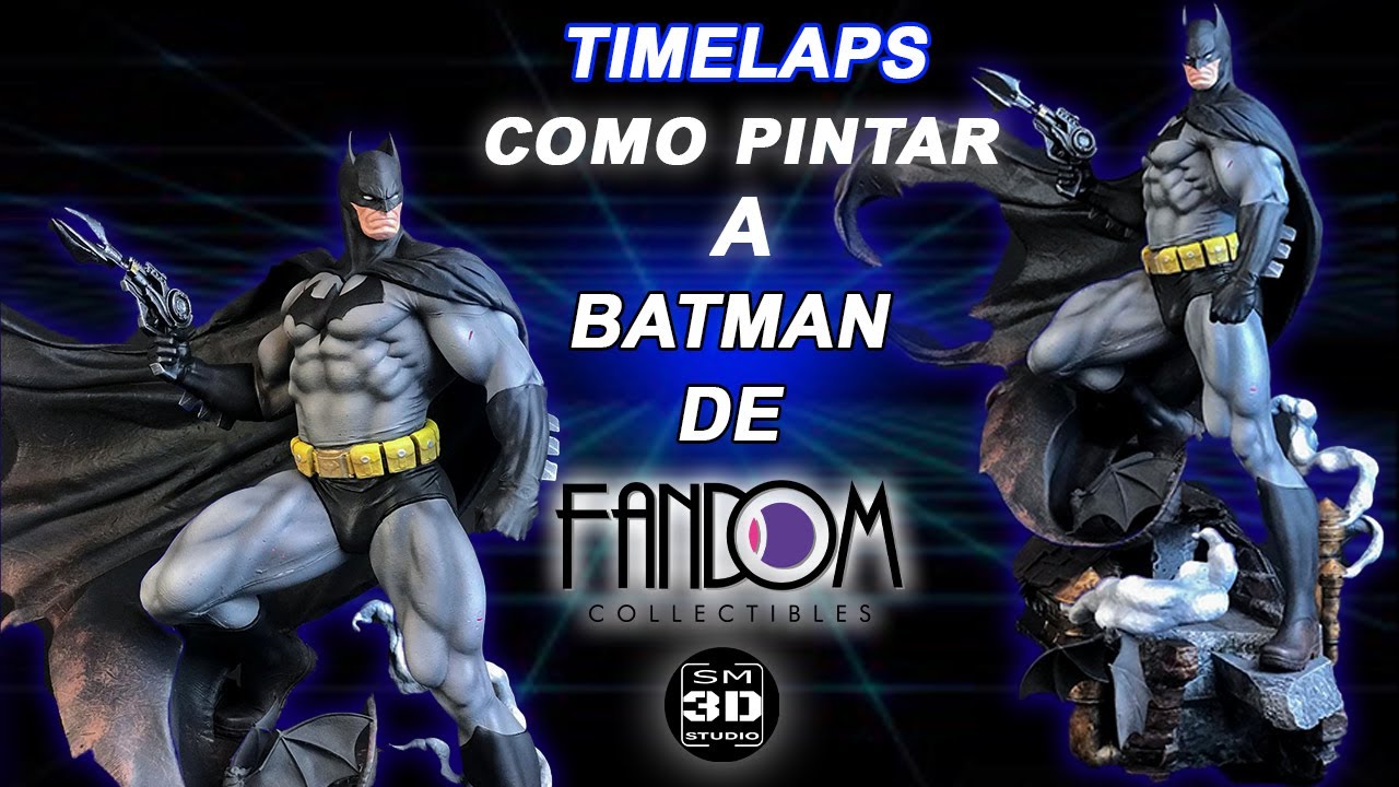 Pintado Batman Jim Lee De FandomCollectibles #3dprint