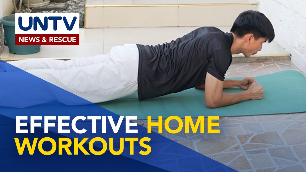 Exercises you can do at home | You Can Do It