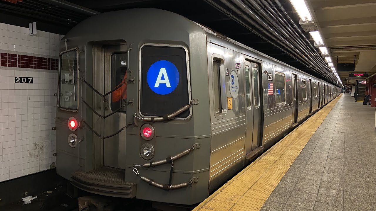 IND Subway: R68A (A) Train Ride from Far Rockaway to Inwood-207th Street via Central Park West Local